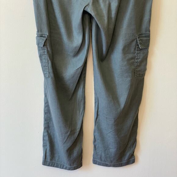 Liverpool US 4 green cargo pant ankle mid rise gorpcore utility Kim Possible - Picture 7 of 11